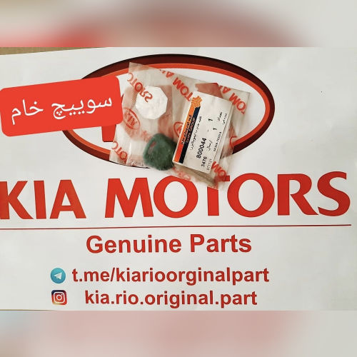 سوییچ خام ریو با ایموبلایزر کیاموتورز(جینیون پارت)